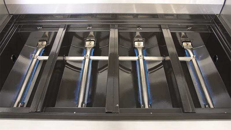 Saber Elite gas grill burners