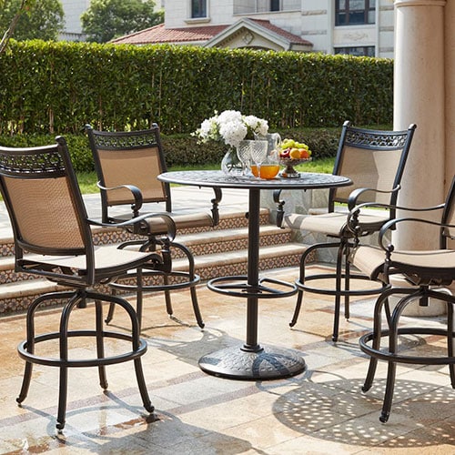 Mountain View Aluminum Bar Set by Darlee