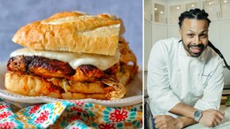 Blackened Chicken Mozzarella Po-Boy