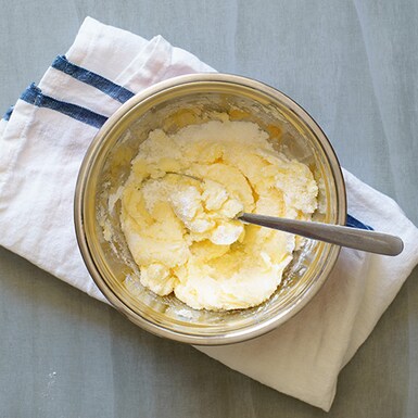 Creamed compound butter
