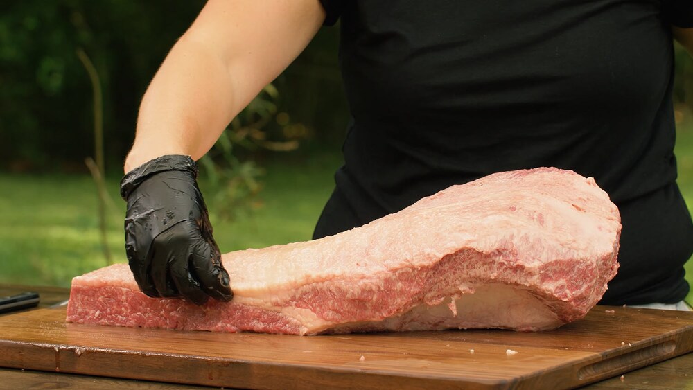 How to Trim Brisket Fat Master Grillability Video BBQGuys