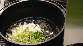 Prepping holy trinity for jambalaya