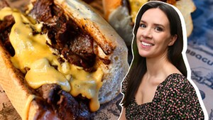 Philly Cheesesteaks with Homemade Cheez Wiz