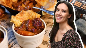 Smoked Beef and Stout Pot Pie