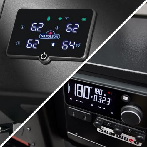 Entry Level versus Premium class smart grill controls