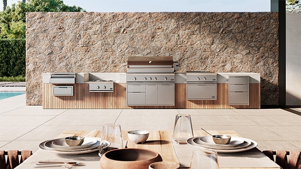 Custom-Built DCS Outdoor Kitchen