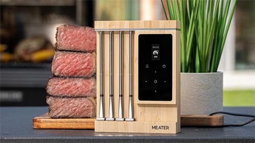 MEATER bluetooth grill thermometer set of 4