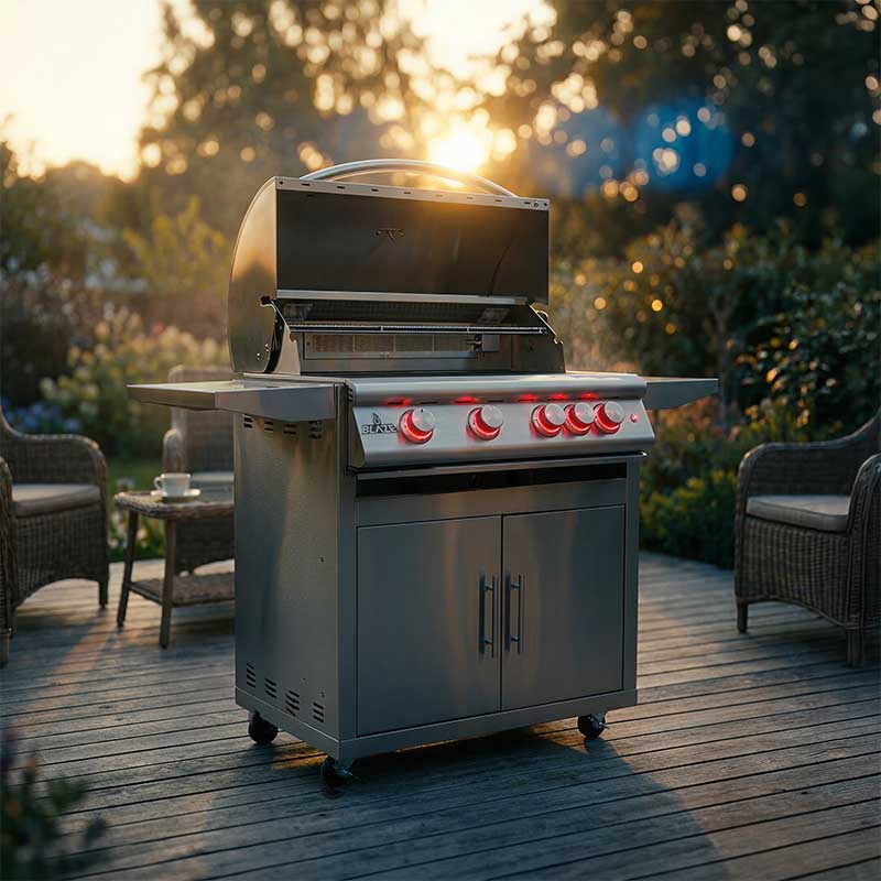 Freestanding Blaze PRO gas grill