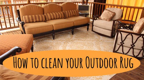 How to Clean your Outdoor Rug