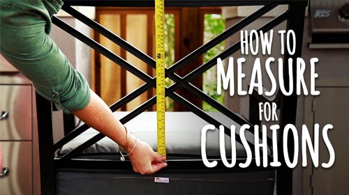 How to Measure Patio Furniture For Replacement Cushions