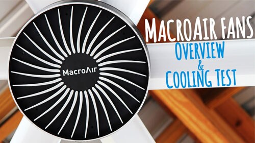 MacroAir Fans Overview and Cooling Test