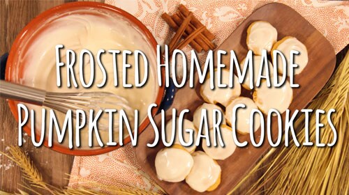 Homemade Pumpkin Sugar Cookies on the Blaze Kamado