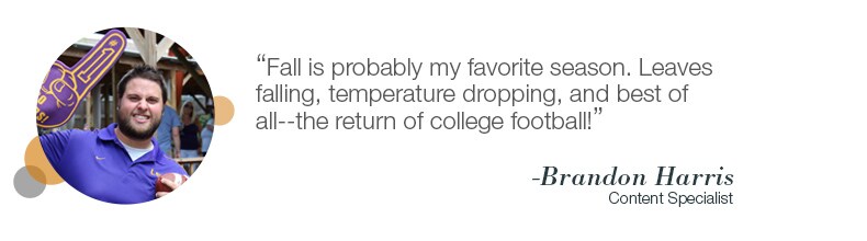 Brandon's Fall Favorites: Staff Picks for Fall 2014