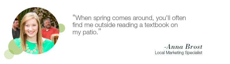 Anna's Spring Picks: Staff Picks for Spring 2015