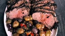 Whole Ribeye Roast Rotisserie Recipe Video