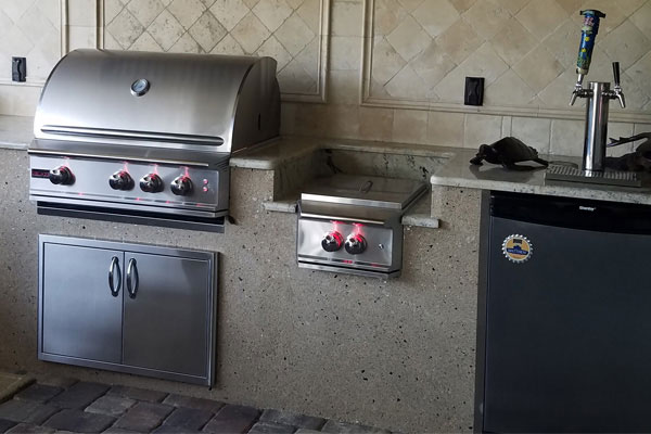 outdoor kitchen burner gas the mounted outdoor television and danby kegerator in combination with the large counter big enough for seven make this kitchen an ideal spot florida outdoor kitchen gallery bbq guys outdoor kitchen burner gas the mounted outdoor television and danby kegerator in combination with the large counter big enough for seven make this kitchen an ideal spot florida outdoor kitchen gallery bbq guys