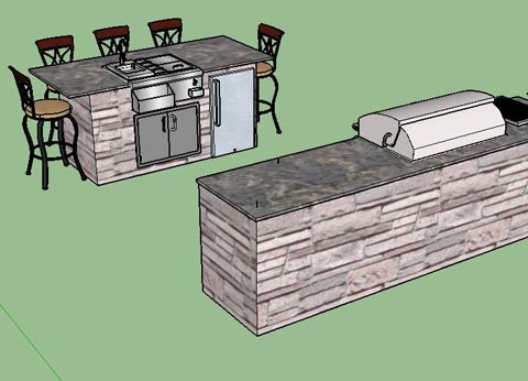 Bar Connoisseur Sketch Up
