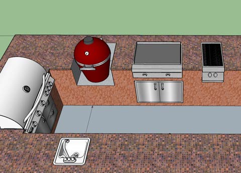 Cooking Enthusiast Sketch Up