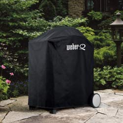 BBQ Grill Covered on a Patio